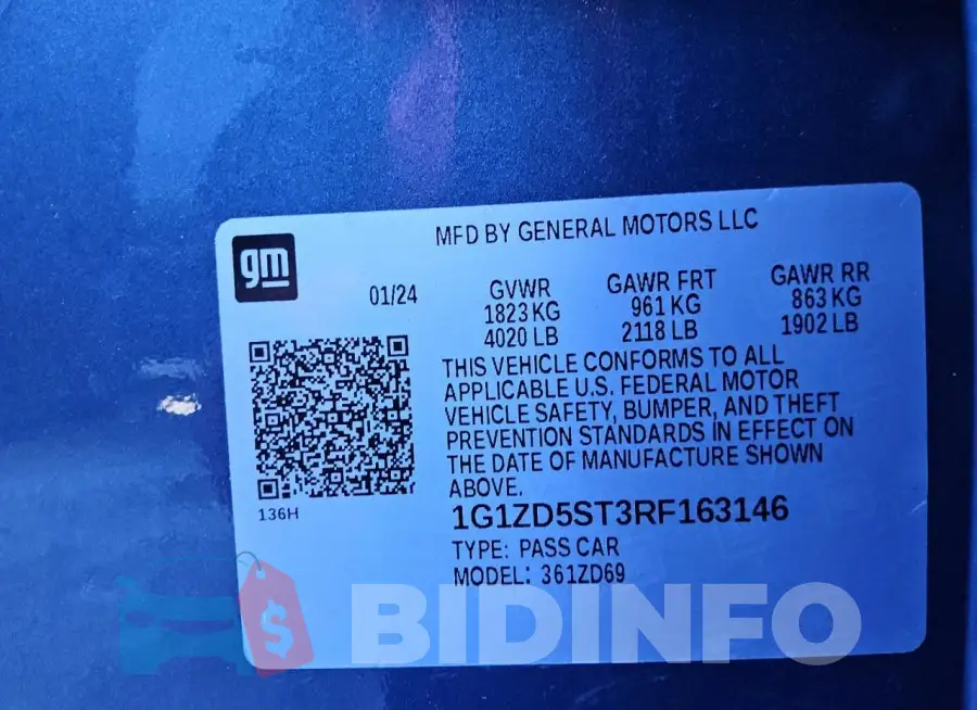 1G1ZD5ST3RF163146 Photo# 12