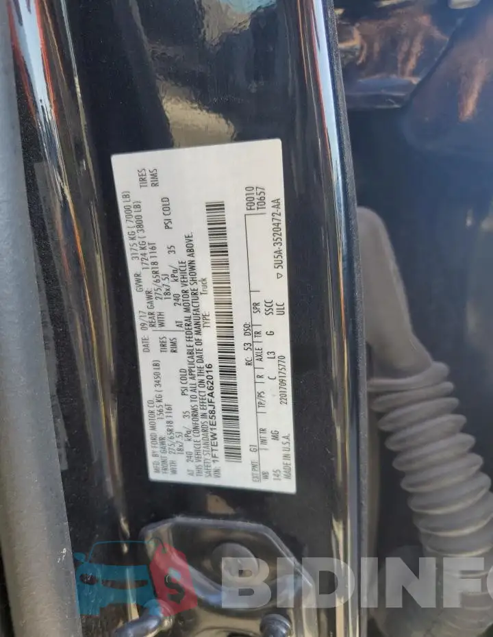 1FTEW1E58JFA62016 Photo# 12