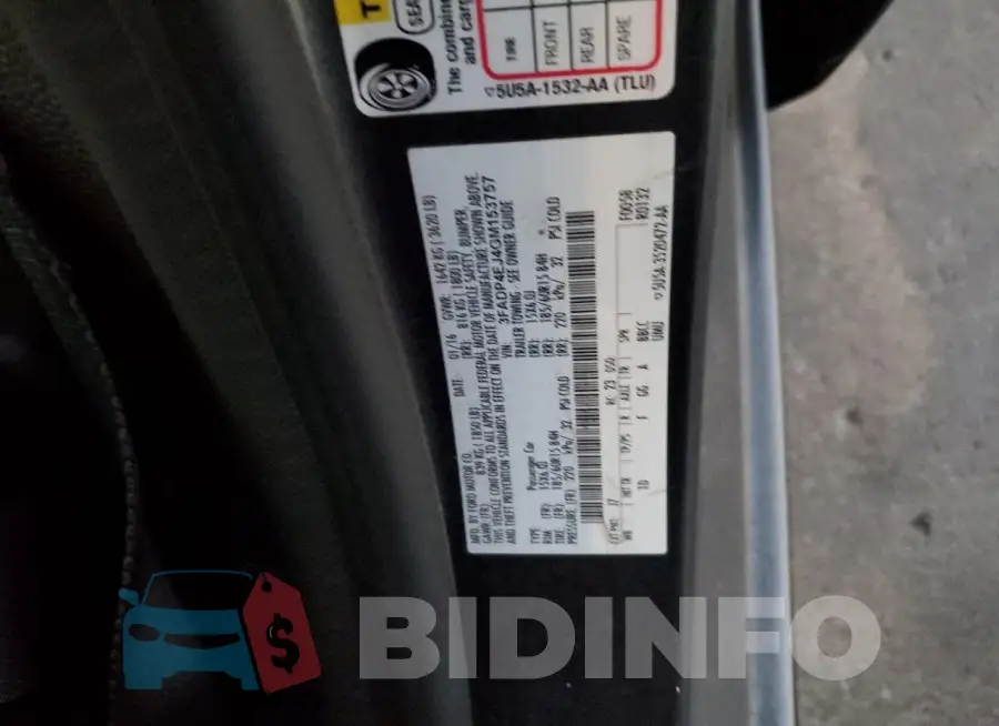 3FADP4EJ4GM153757 Photo# 12