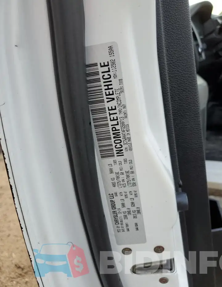 3C7WR4AT4FG568713 Photo# 12