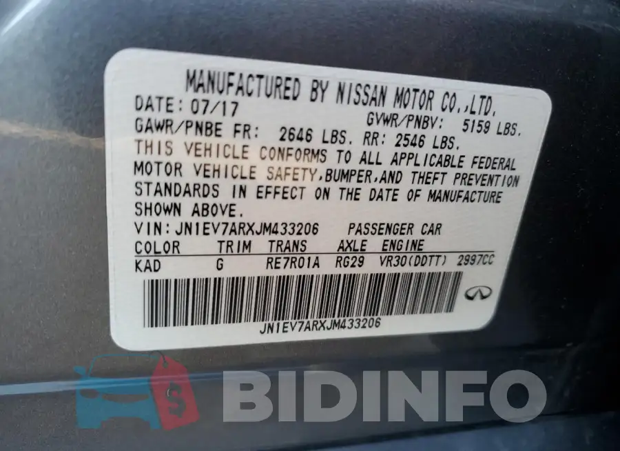 JN1EV7ARXJM433206 Photo# 12