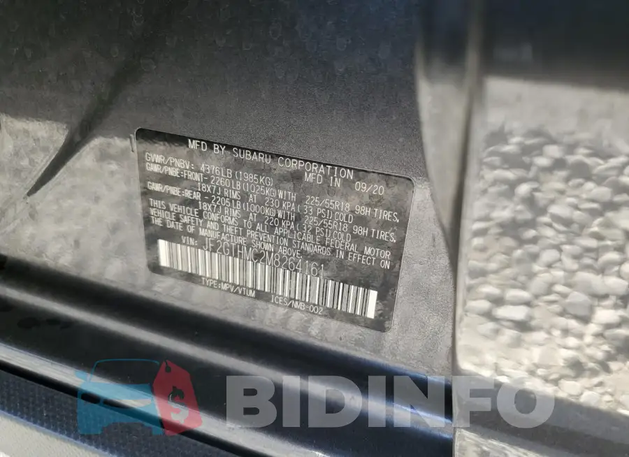 JF2GTHMC2M8264161 Photo# 13
