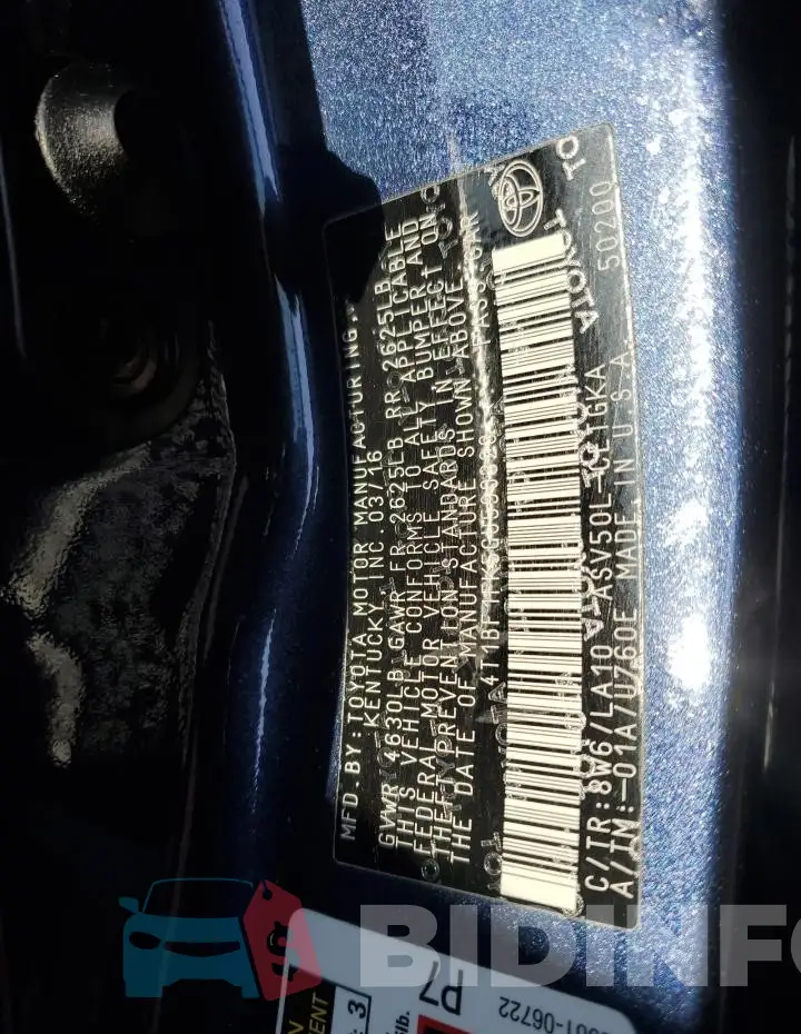 4T1BF1FK5GU590328 Photo# 12