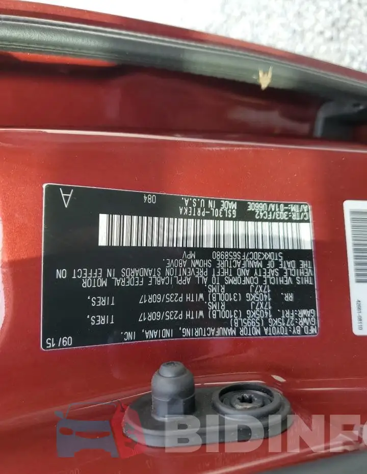 5TDKK3DC7FS658980 Photo# 13