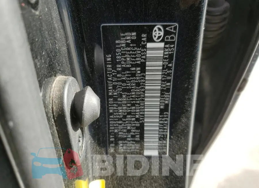 5YFBURHE2HP632873 Photo# 12