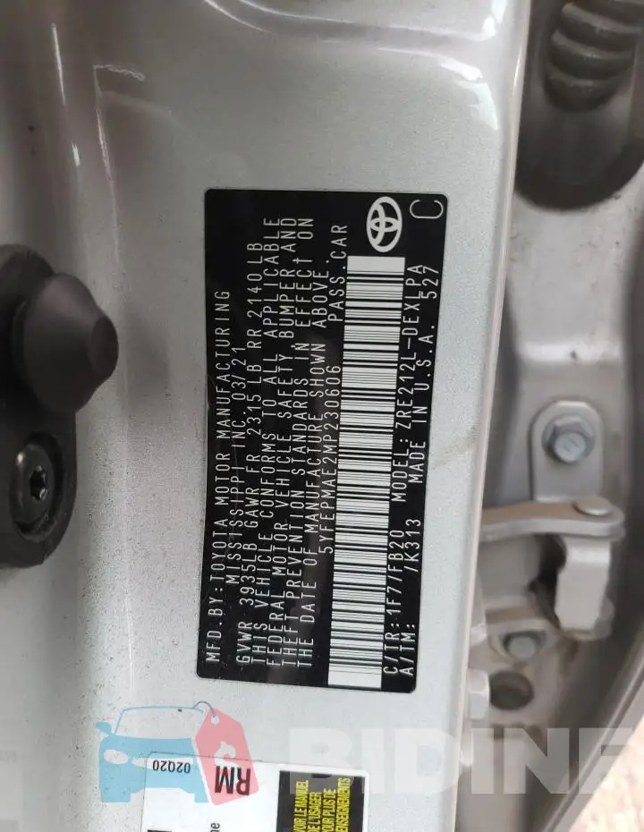 5YFEPMAE2MP230606 Photo# 12