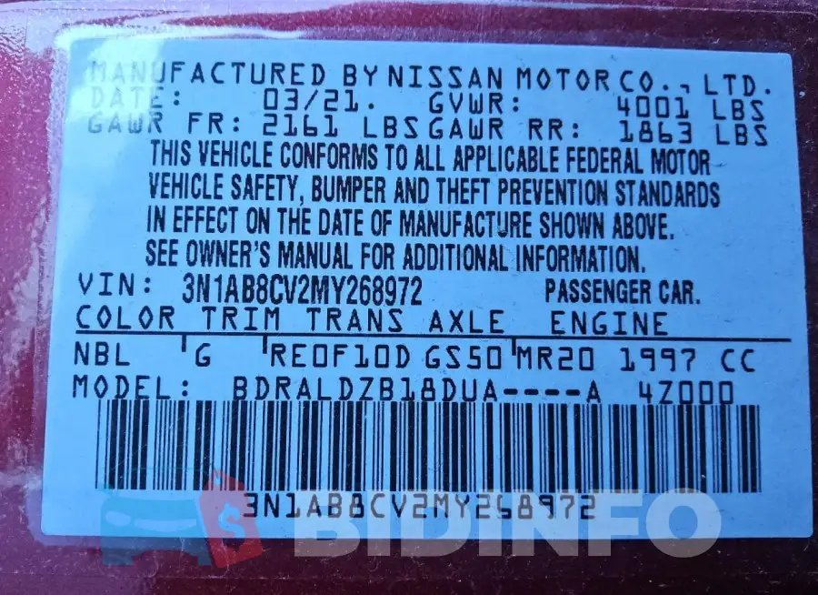 3N1AB8CV2MY268972 Photo# 13
