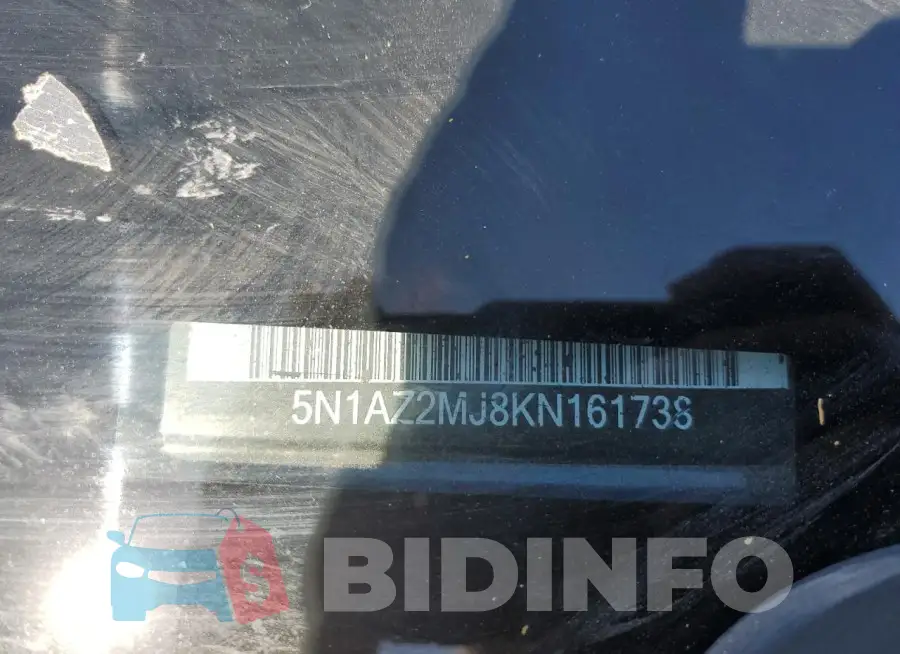 5N1AZ2MJ8KN161738 Photo# 13