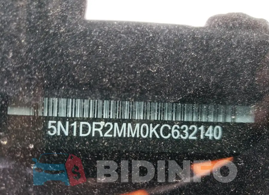5N1DR2MM0KC632140 Photo# 13