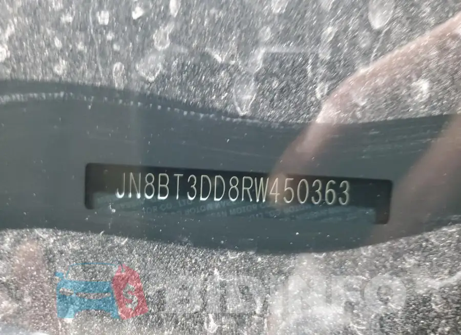 JN8BT3DD8RW450363 Photo# 13