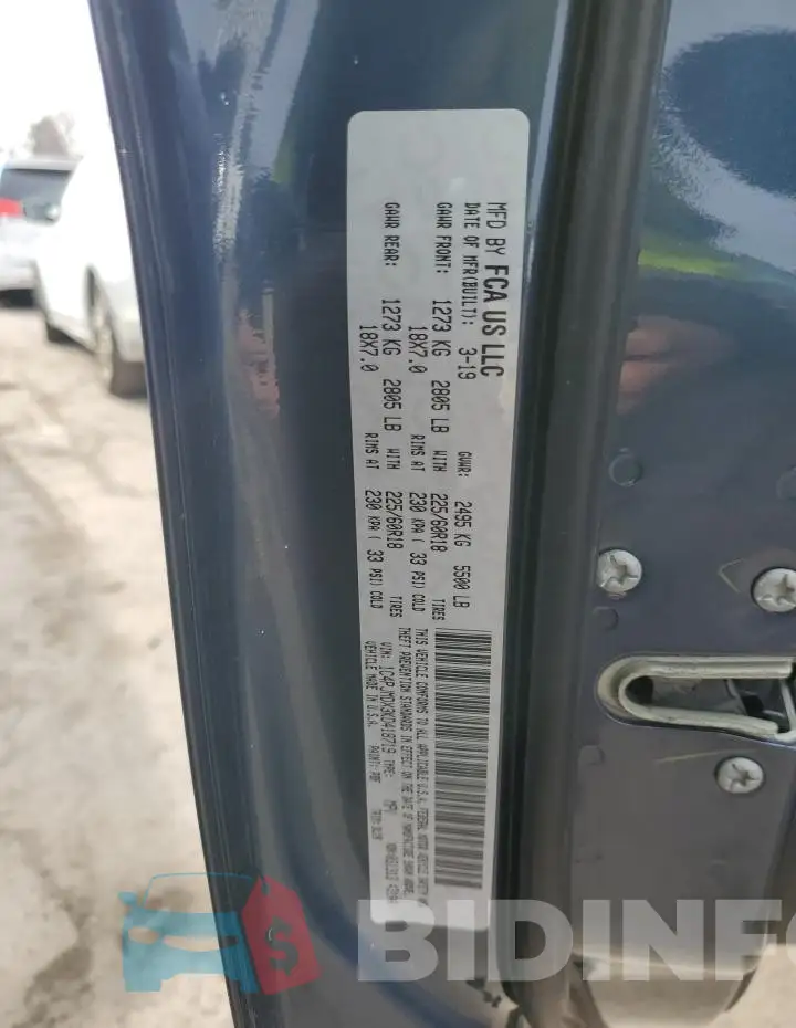 1C4PJMDX3KD418719 Photo# 14