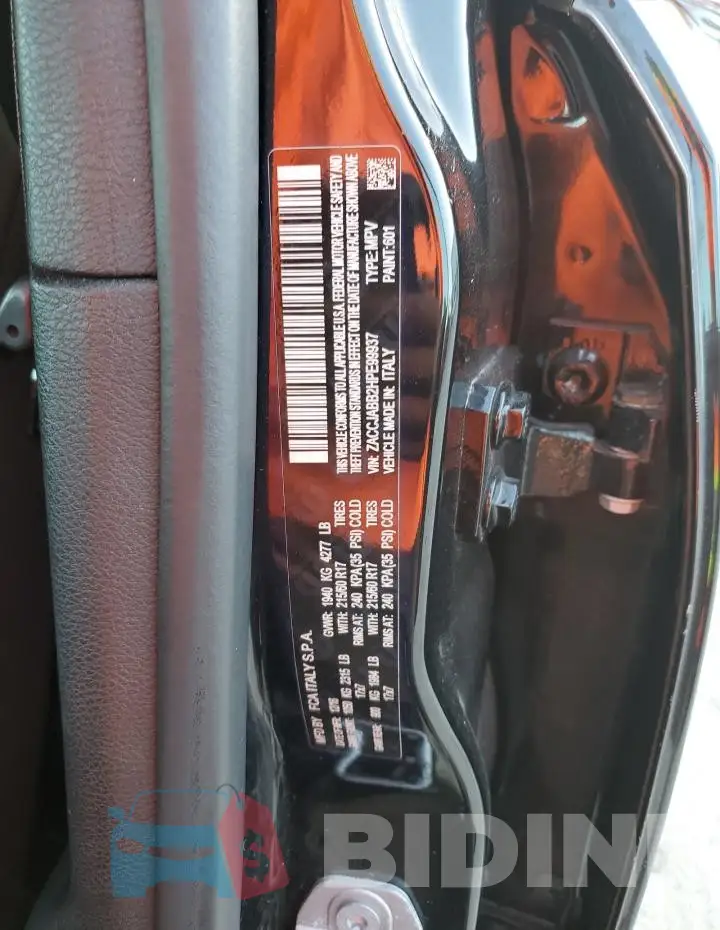 ZACCJABB2HPE99937 Photo# 13