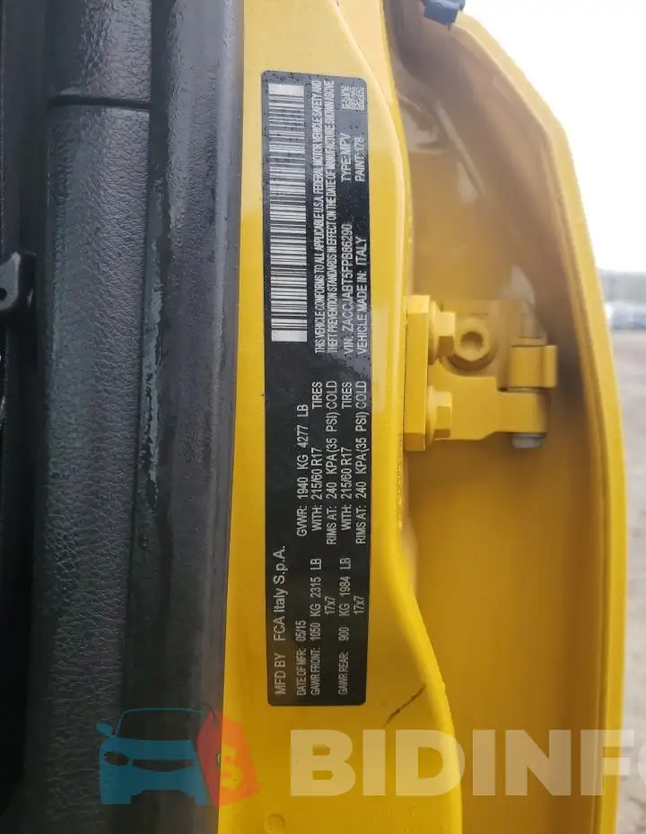 ZACCJABT5FPB86290 Photo# 13