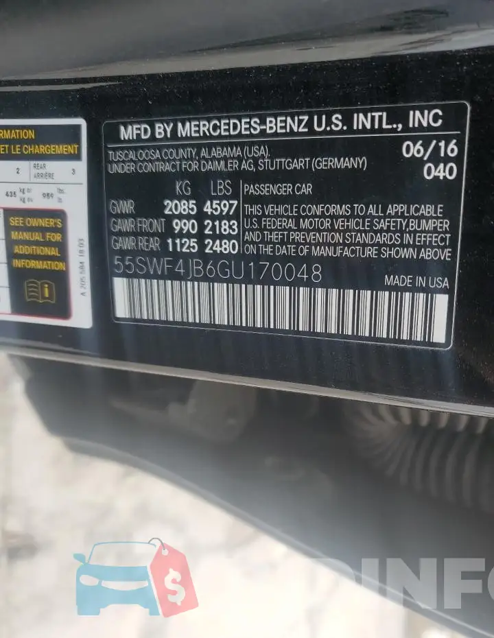 55SWF4JB6GU170048 Photo# 12
