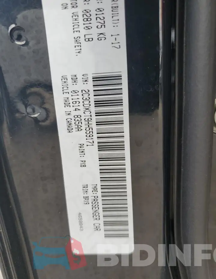 2C3CDXCT9HH559171 Photo# 13