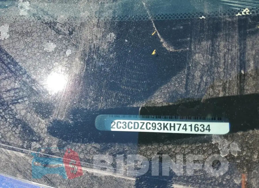 2C3CDZC93KH741634 Photo# 13