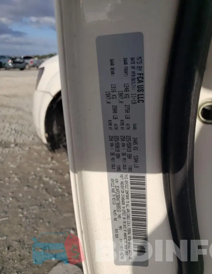 3C4PDCBBXKT868516 Photo# 13