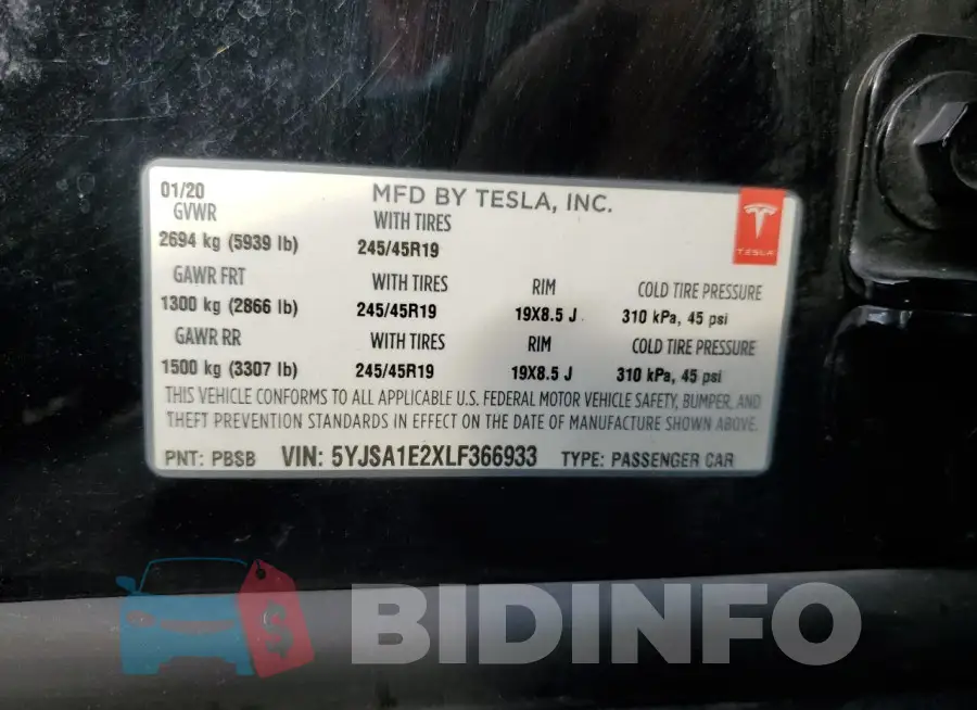 5YJSA1E2XLF366933 Photo# 12