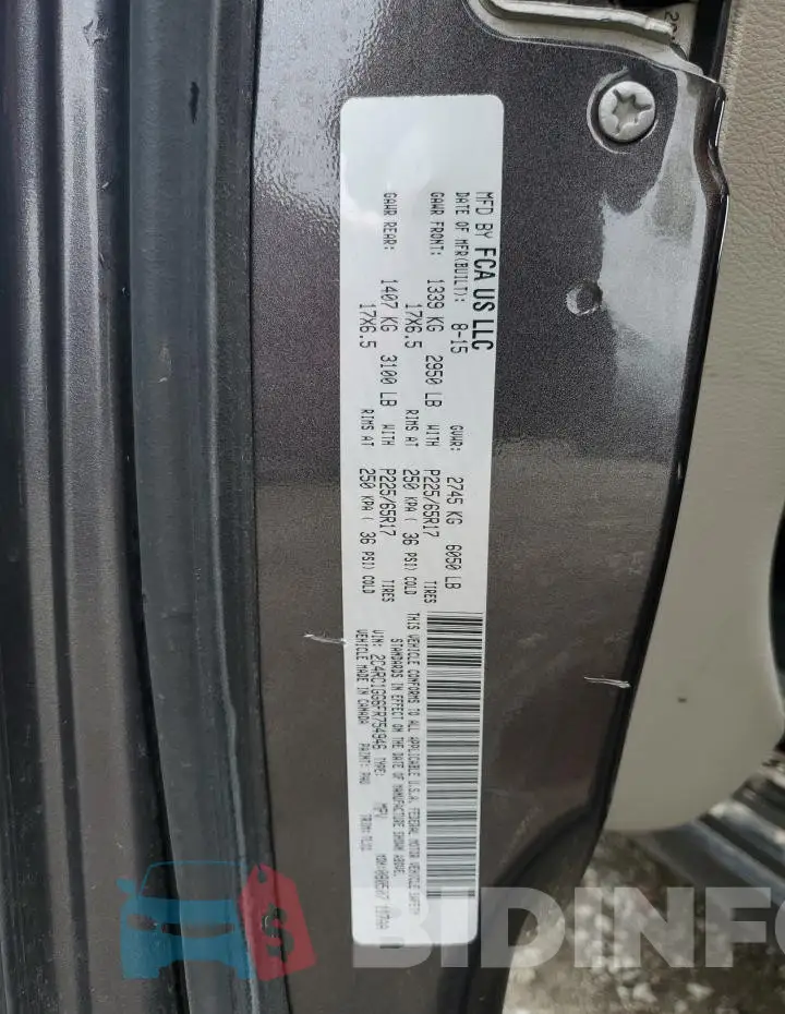 2C4RC1GG6FR754946 Photo# 13