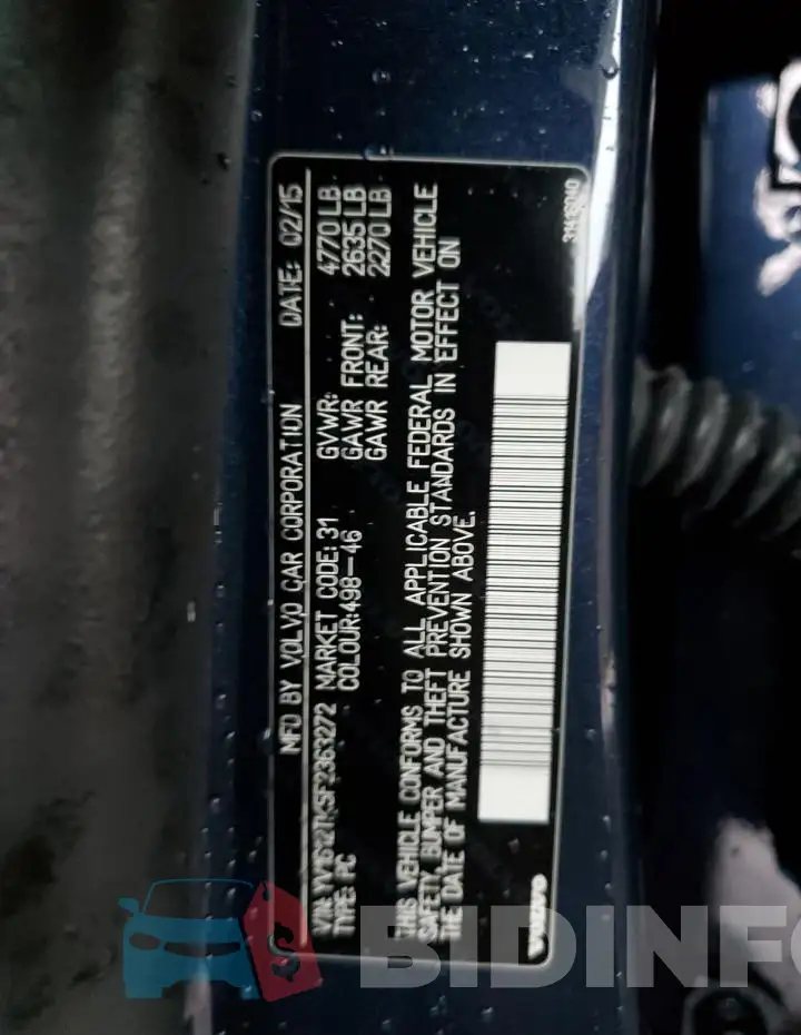 YV1612TK5F2363272 Photo# 12