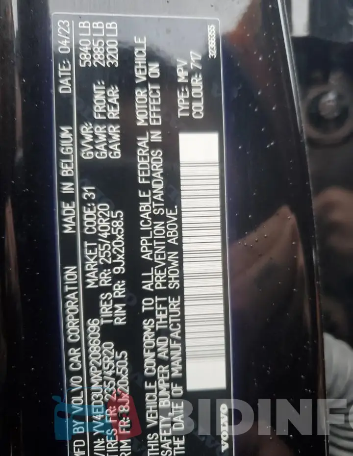 YV4ED3UMXP2086096 Photo# 12