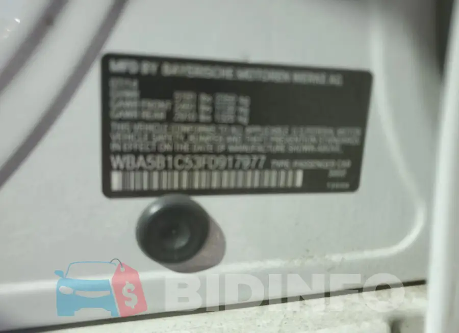 WBA5B1C53FD917977 Photo# 13