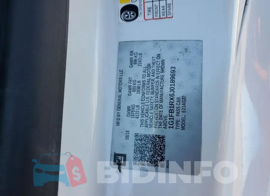 1G1FB1RX6J0189693 Photo# 12