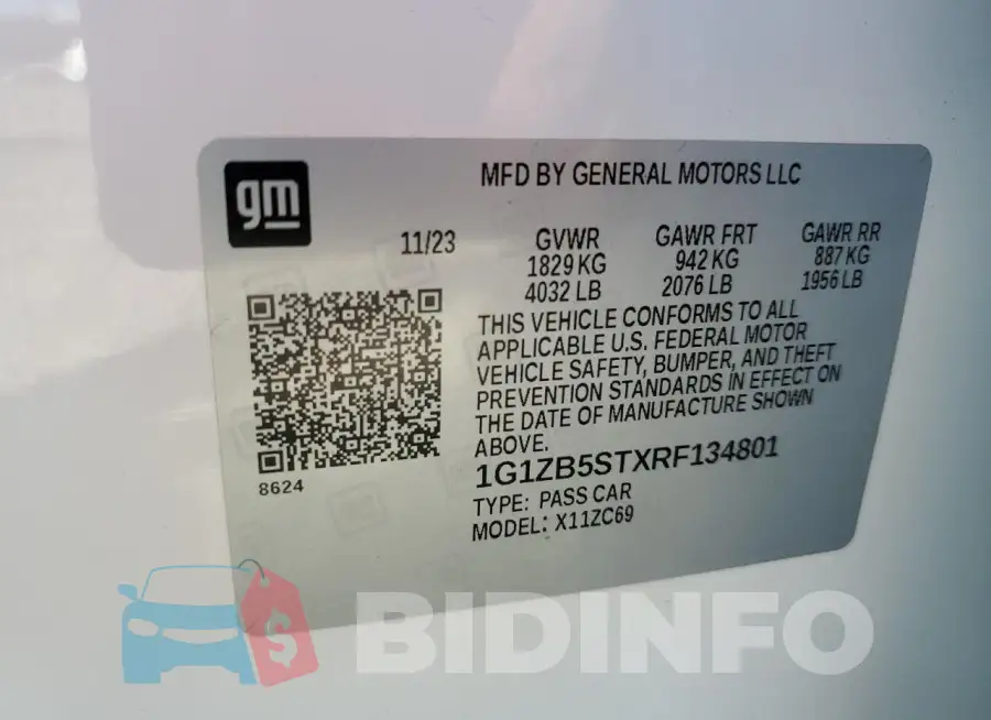 1G1ZB5STXRF134801 Photo# 12