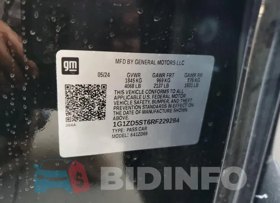 1G1ZD5ST6RF229284 Photo# 12