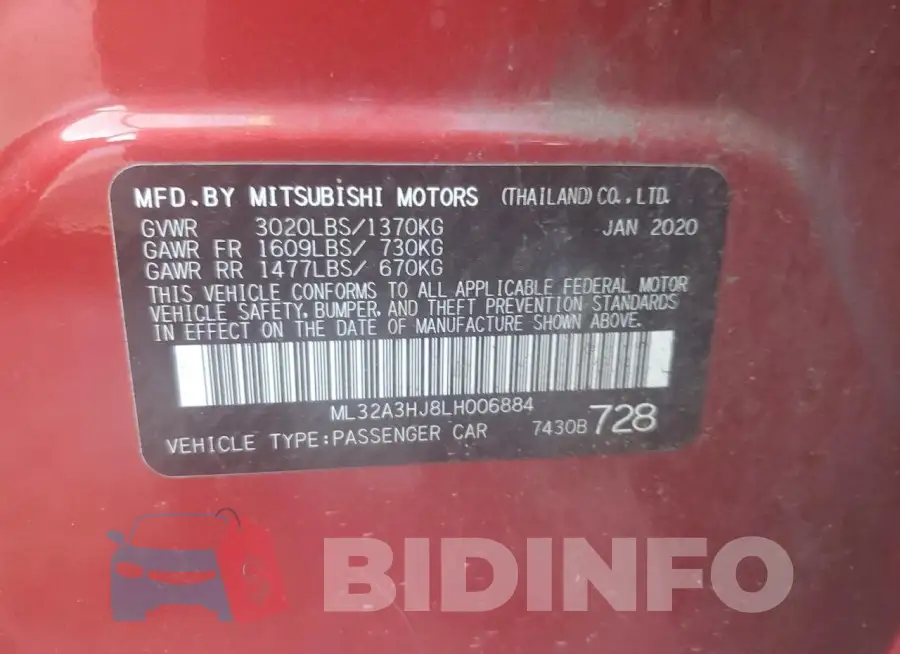ML32A3HJ8LH006884 Photo# 12