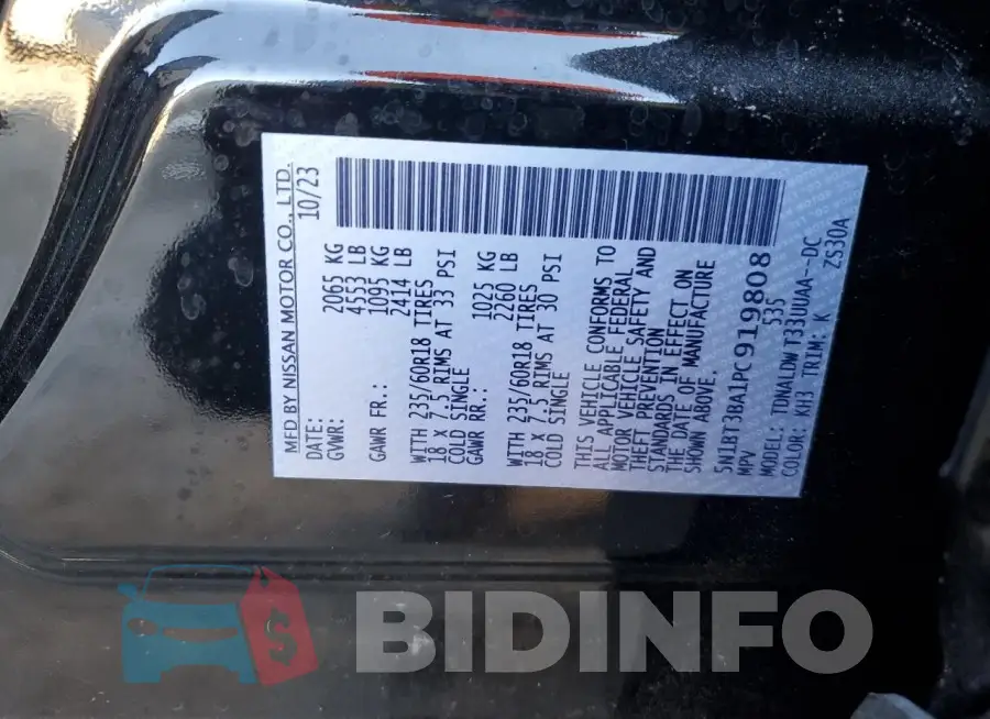 5N1BT3BA1PC919808 Photo# 13