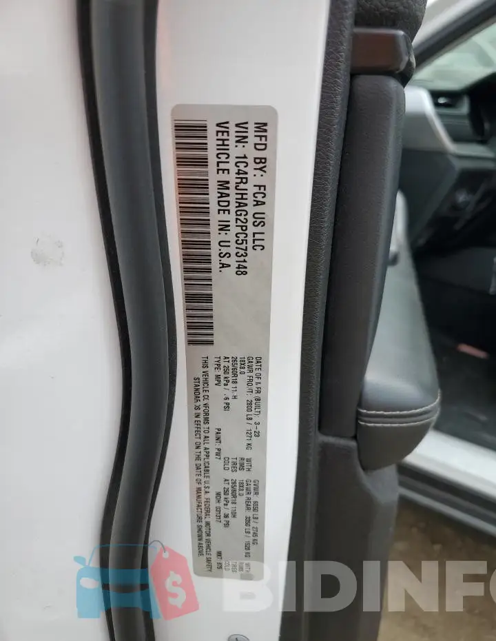 1C4RJHAG2PC573148 Photo# 13