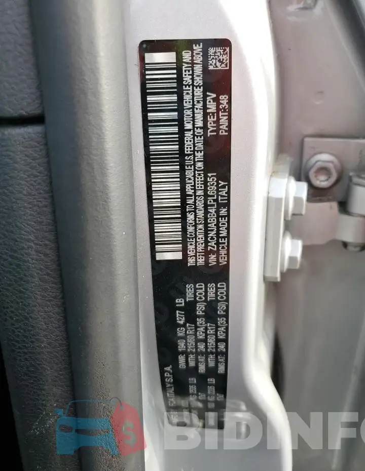 ZACNJABB4LPL69351 Photo# 13