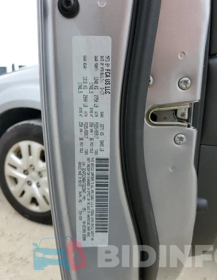 3C4PDCAB6HT622847 Photo# 14