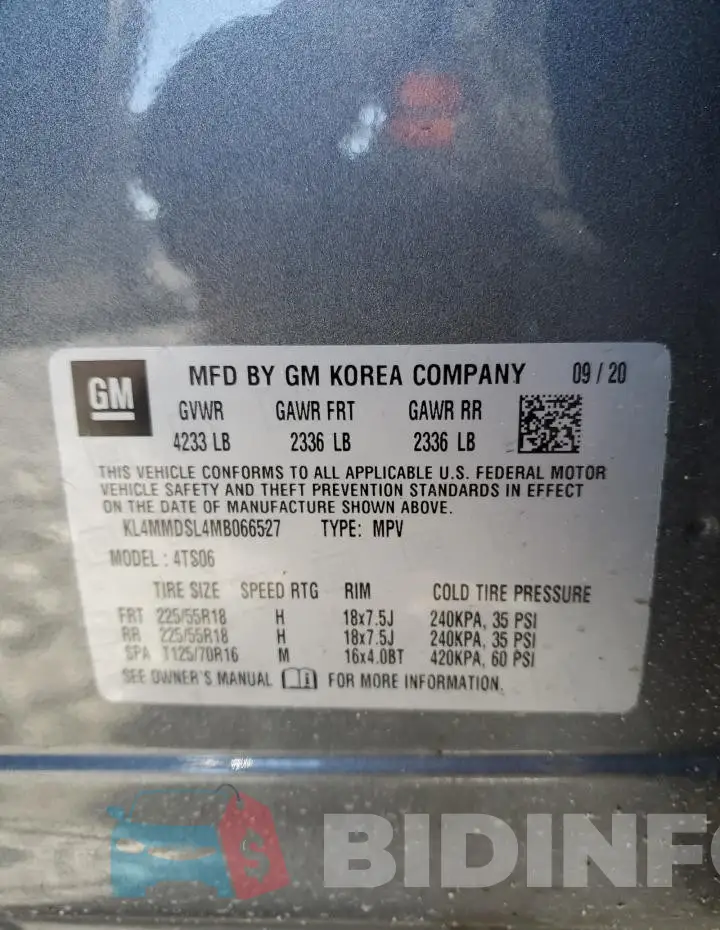 KL4MMDSL4MB066527 Photo# 13