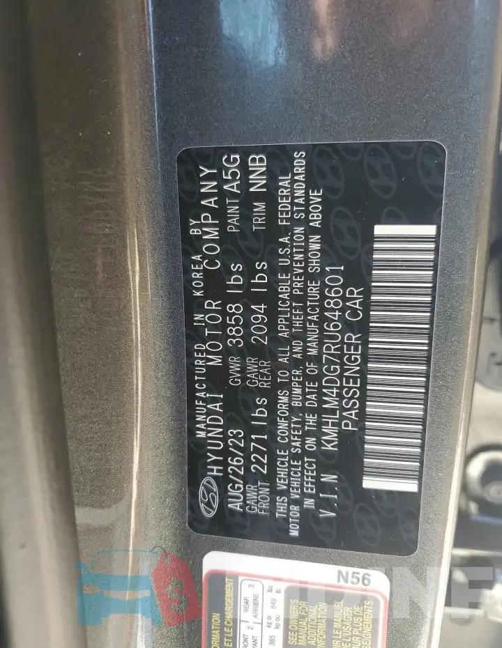 KMHLM4DG7RU648601 Photo# 12