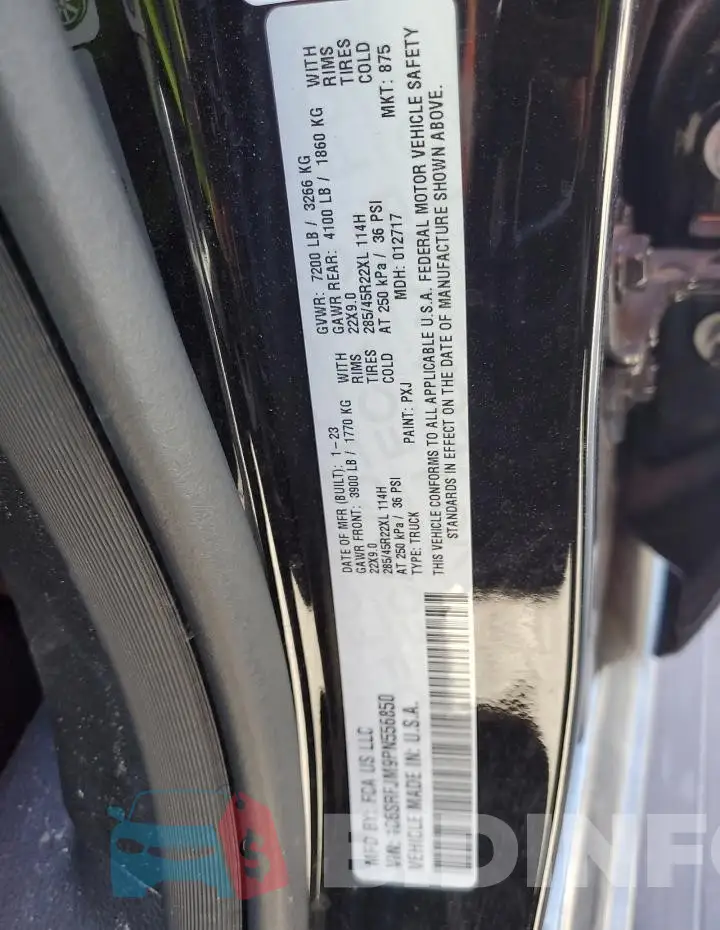1C6SRFJM9PN556850 Photo# 13