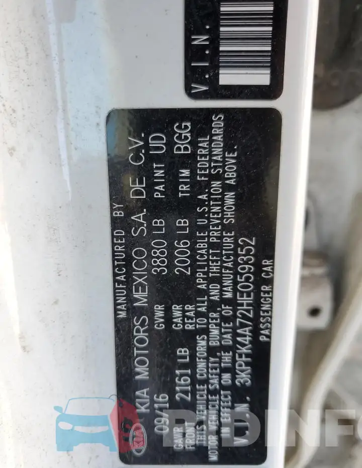3KPFK4A72HE059352 Photo# 13