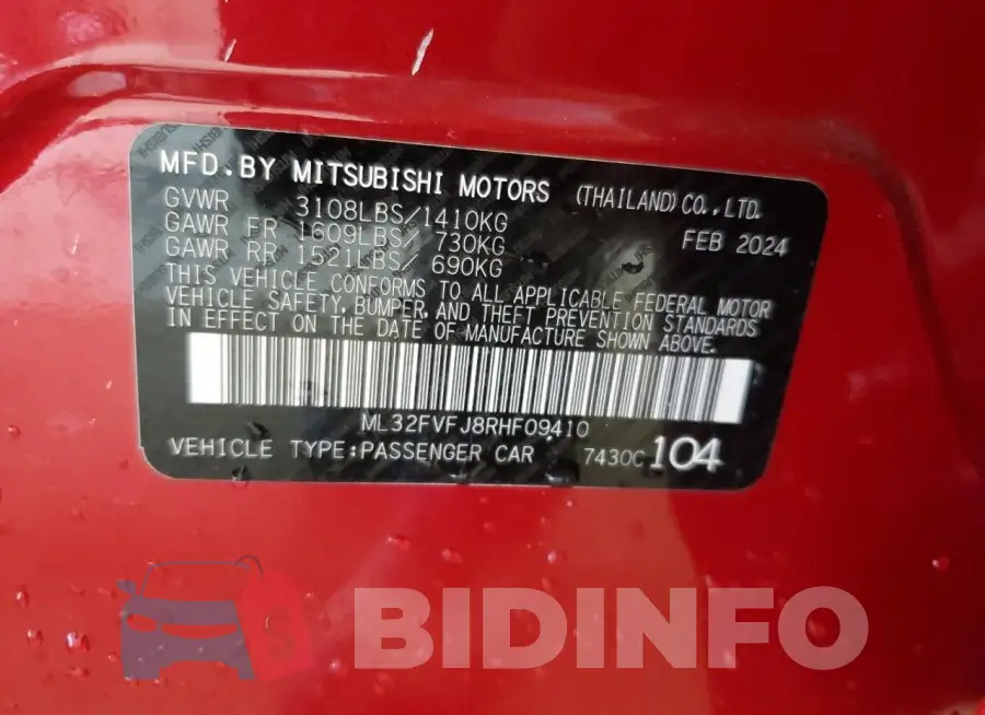 ML32FVFJ8RHF09410 Photo# 12