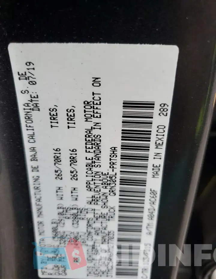 3TMCZ5AN6KM277035 Photo# 12