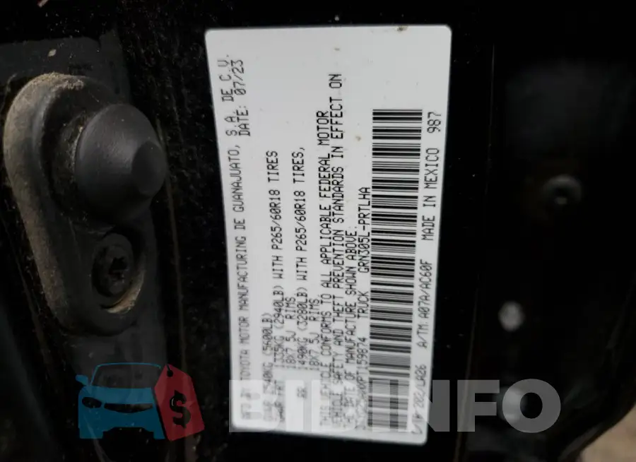 3TYGZ5ANXPT159874 Photo# 12