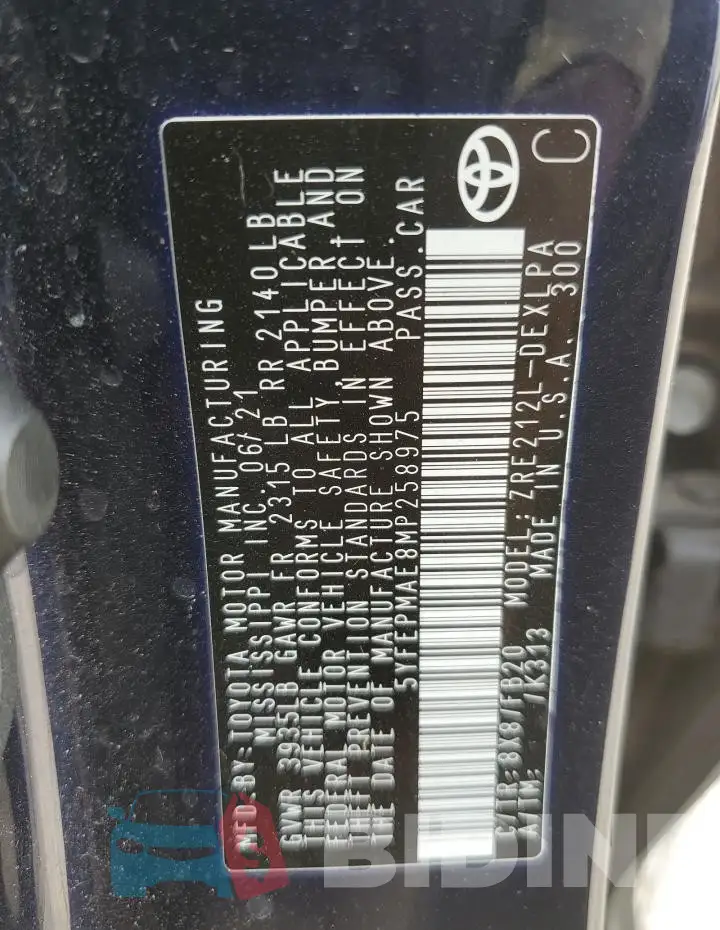 5YFEPMAE8MP258975 Photo# 13