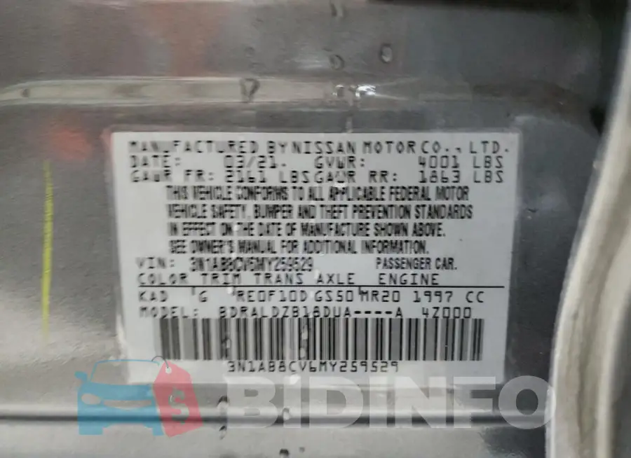 3N1AB8CV6MY259529 Photo# 12
