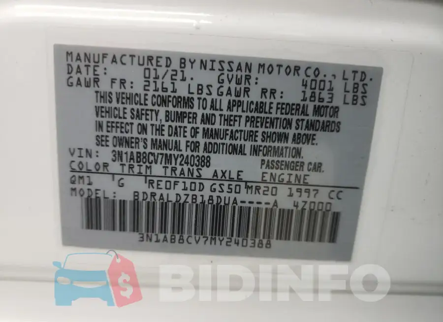 3N1AB8CV7MY240388 Photo# 12