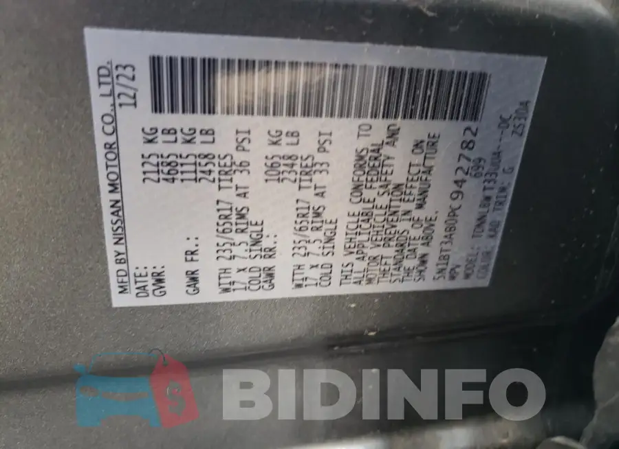 5N1BT3AB0PC942782 Photo# 12