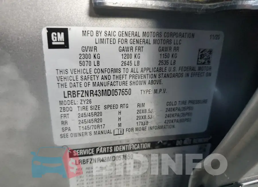 LRBFZNR43MD057650 Photo# 13