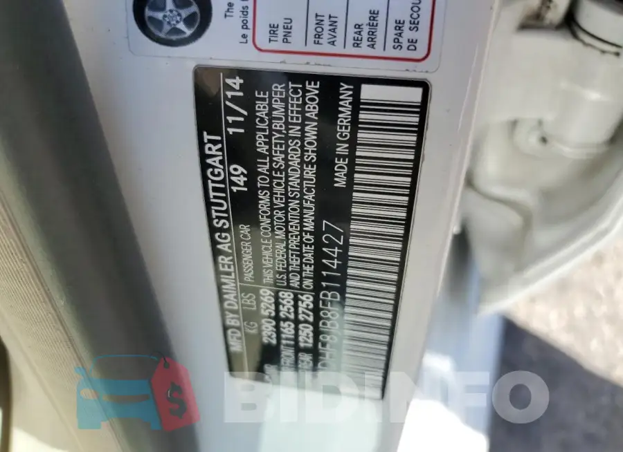 WDDHF8JB8FB114427 Photo# 13
