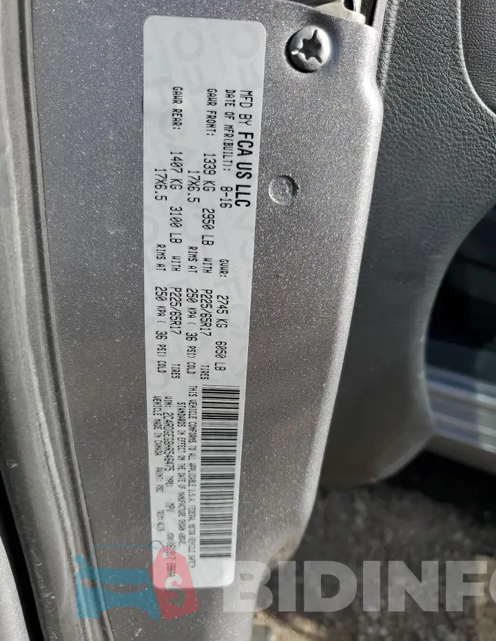 2C4RDGEG8HR546475 Photo# 13