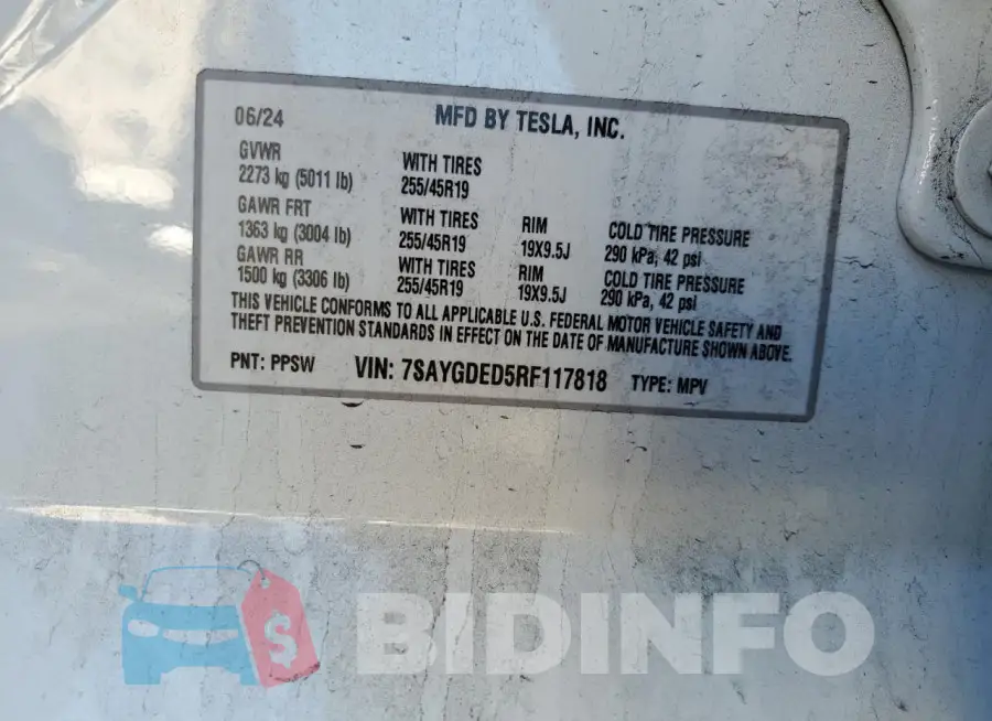 7SAYGDED5RF117818 Photo# 14