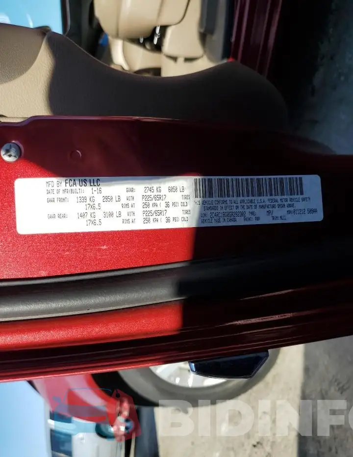 2C4RC1BG0GR282302 Photo# 14